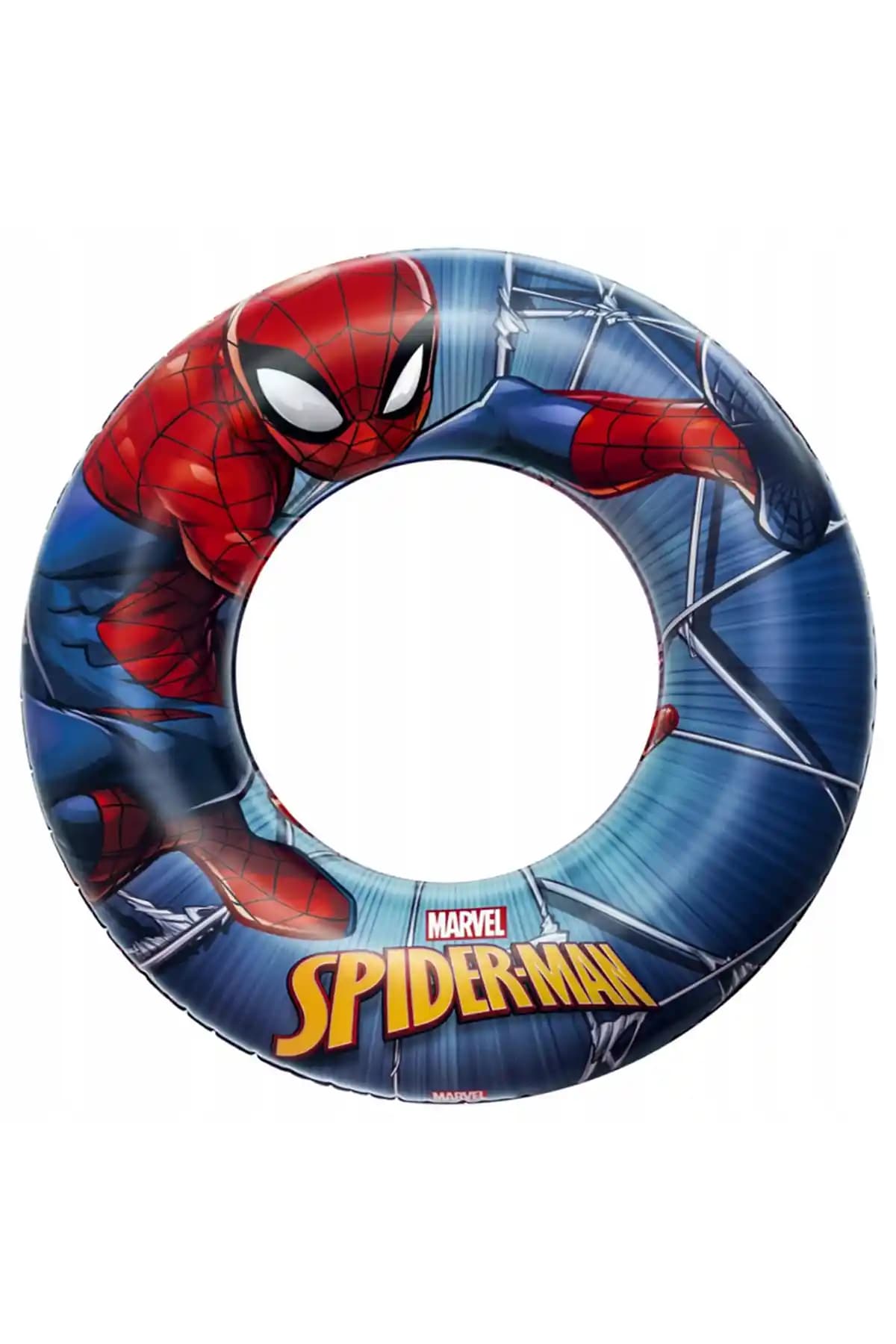 Bestway Spiderman Yüzme Simidi 56 Cm Mavi Çocuklar İçin Güvenli ve Eğlenceli Yüzme Arkadaşı
