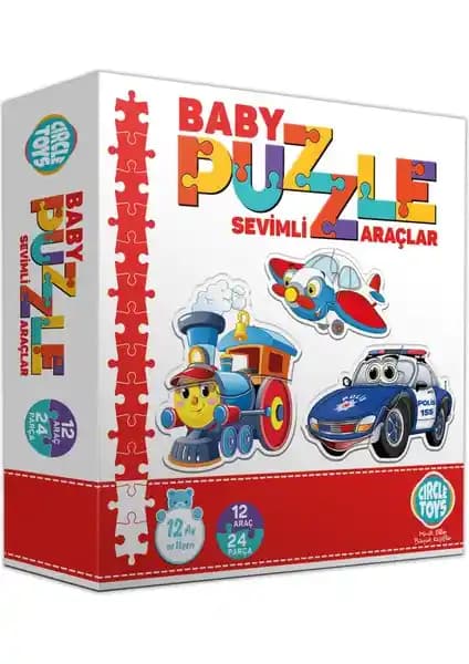 Circle Toys Bebek Puzzle Sevimli Araçlar: Güvenli ve Eğitici Çocuk Oyuncağı