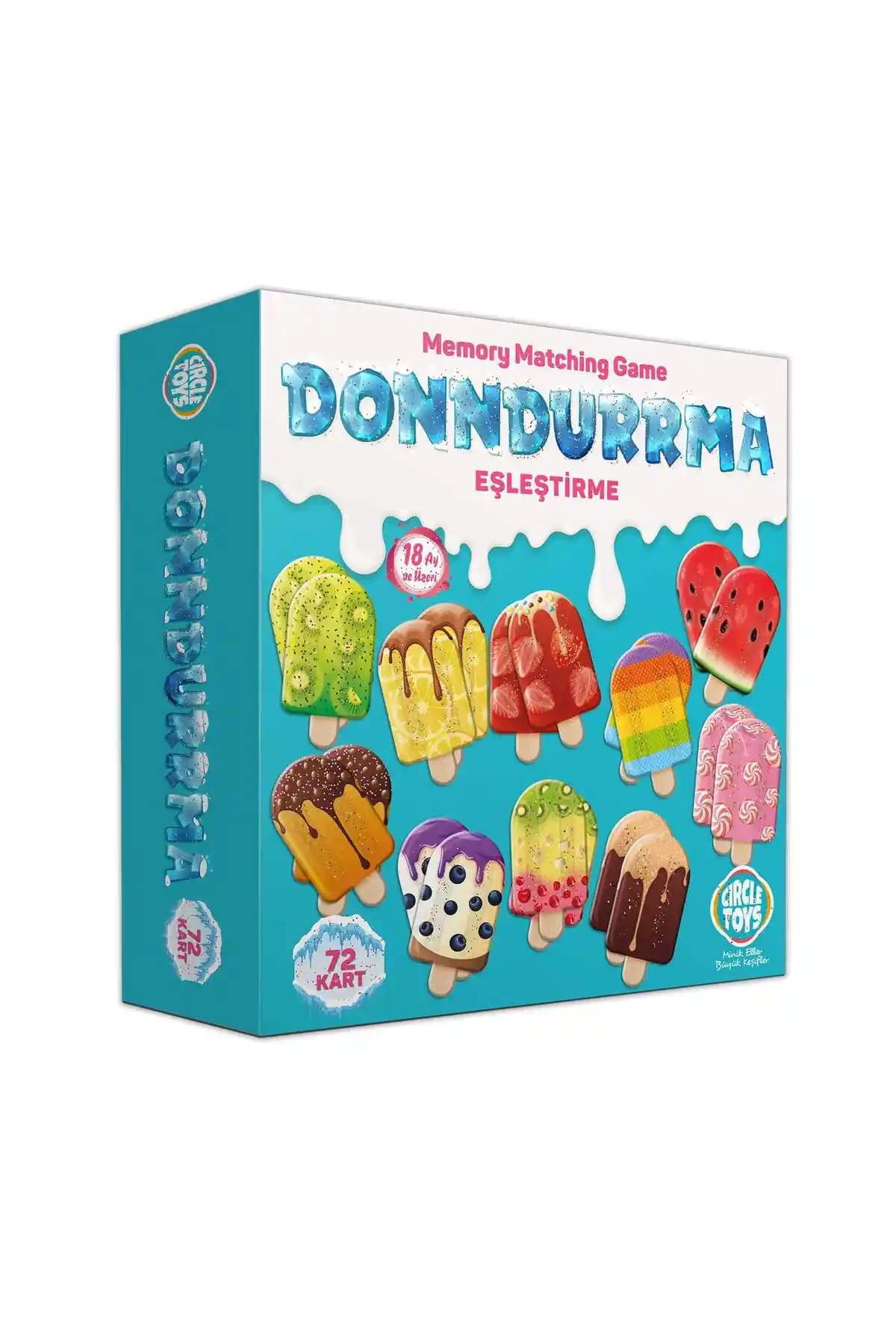 Circle Toys Dondurma Eşleştirme: Çocukların Bilişsel Gelişimini Destekleyen Eğitici Oyun