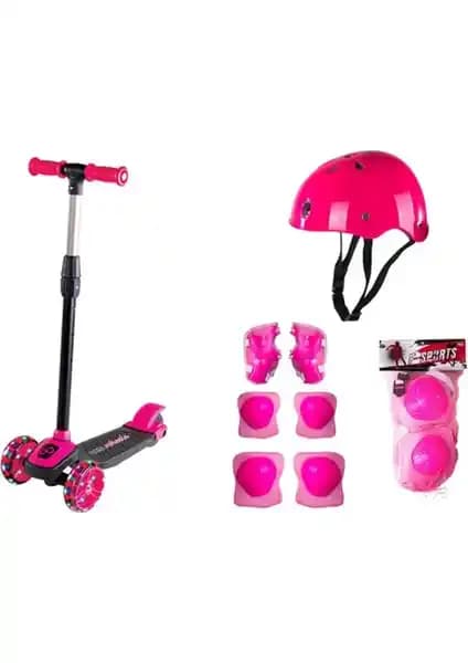Çocuklar İçin LED Işıklı Scooter ve Kasklı Setlerin Karşılaştırması ve Özellikleri