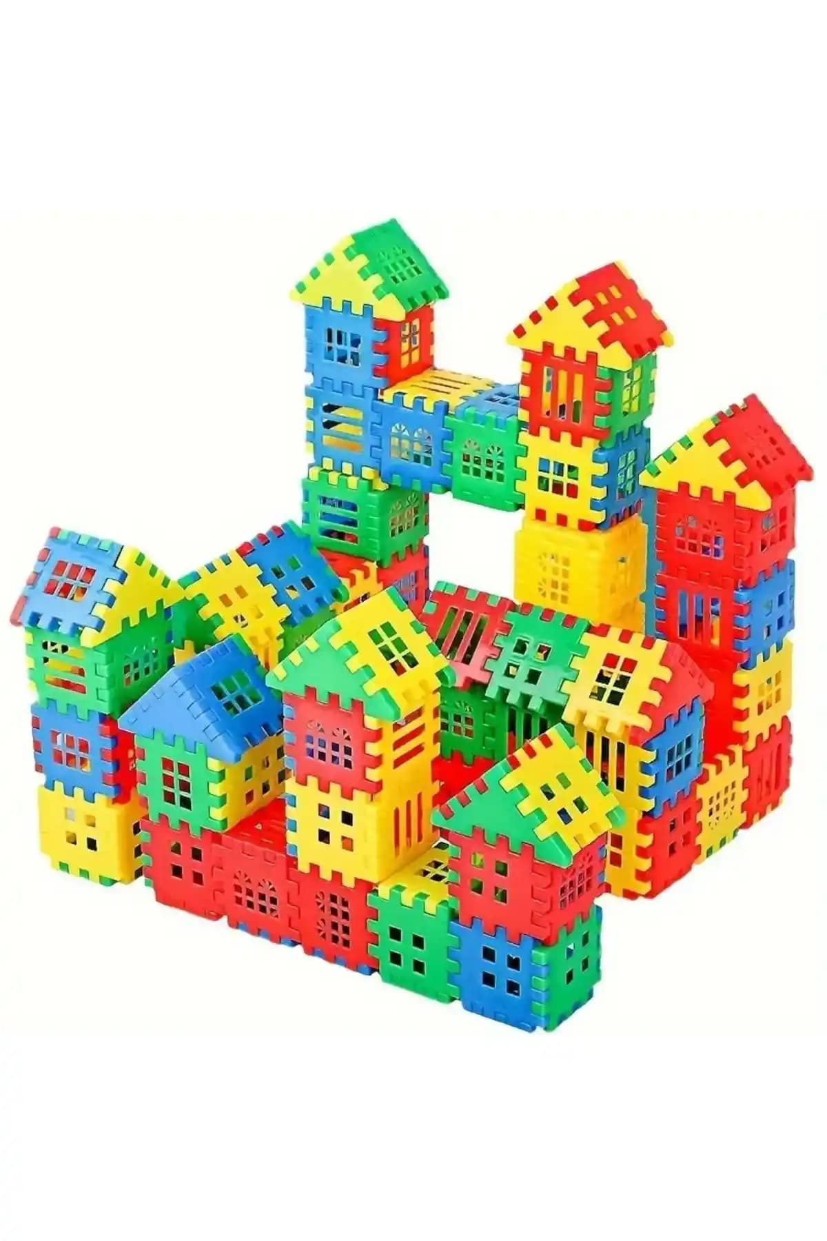 HAPPENS Puzzle City 3D Yapı ve Tasarım Blokları ile Yaratıcı ve Eğitici Oyun Deneyimi