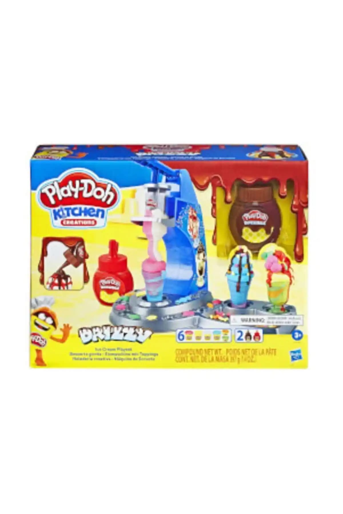 Hasbro Renkli Dondurma Dükkanım Oyun Hamuru: Yaratıcı ve Eğlenceli Çocuk Oyuncağı