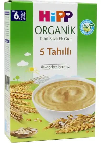 Hipp Organik Tahıl Bazlı Ek Gıda 0-6 Ay Bebekler İçin Sağlıklı ve Güvenilir Seçenek