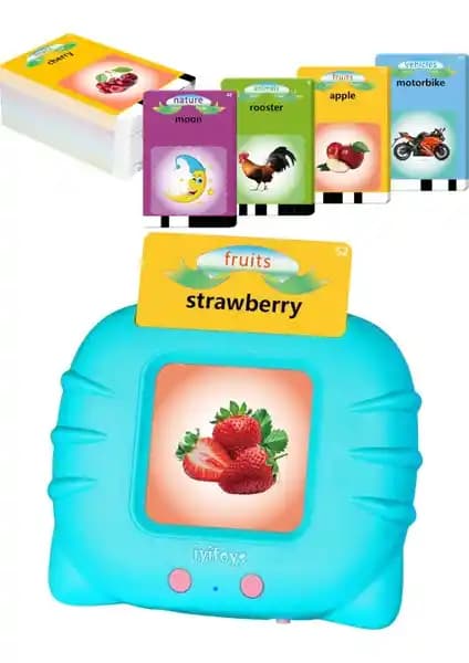 İyi Toys İngilizce Konuşan Sesli Flash Kartlar: Çocuklar İçin Etkileşimli Öğrenme Deneyimi