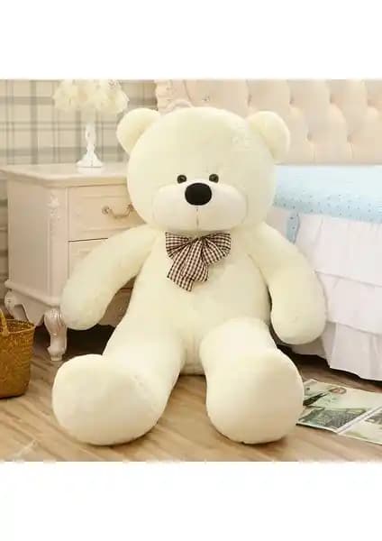 Kuki Oyuncak Büyük Peluş Ayı 120 cm Yumuşak ve Sevimli Tasarımıyla Çocuklar İçin Ideal