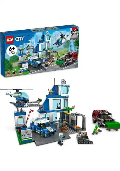 LEGO City Polis Merkezi 60316: Çocuklar İçin Detaylı ve Eğlenceli Oyun Seti
