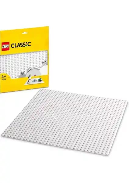 LEGO Classic Beyaz Plaka 11026: Çocuklar İçin Yaratıcı ve Güvenli Yapım Zeminleri