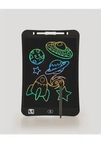 Let's Be Child LCD Siyah Dijital Çizim Tableti 8,5 İnç Çocuklar ve Yetişkinler İçin Pratik Çizim Aracı