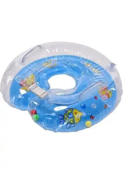 Momz Bebek Yüzme Simidi Mavi Güvenli ve Ergonomik Tasarımıyla Bebeklerin İlk Yüzme Deneyimini Destekler