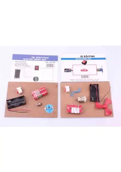 Nani Toys Elektrik ve Motor Deney Paketi: Çocuklar İçin Öğretici ve Eğlenceli Bilim Seti