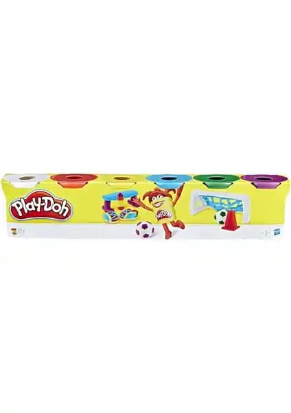 Play-Doh 6’lı Oyun Hamuru Seti Çocukların Yaratıcılığını Geliştiren Güvenli Eğlence Aracı