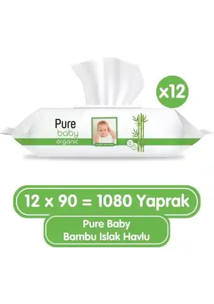 Pure Baby Organik Bambu Özlü Islak Havlu ve Uni Baby Sensitive Islak Mendil Karşılaştırması
