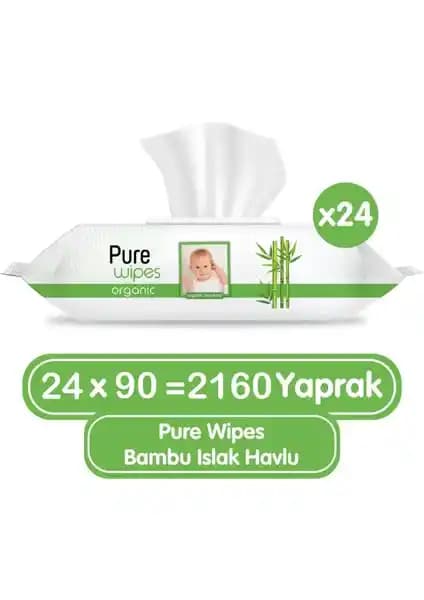 Pure Baby Organik Bambu Özlü ve Pamuklu Islak Mendil Karşılaştırması