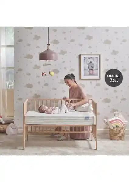 Yataş Mini Dreamy Bebek Yatağı: Sağlıklı ve Konforlu Uyku İçin Tasarlanmış Çocuk Yatağı