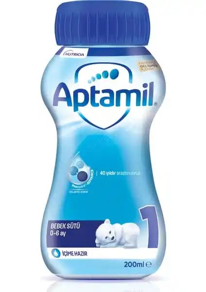 Aptamil 1 Bebek Sütü 0-6 Ay İçin Güvenilir ve Pratik İçime Hazır Süt Seçeneği