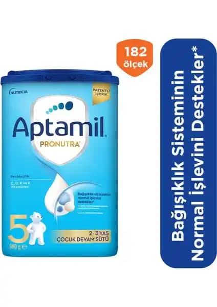 Aptamil 5 Prebiyotikli Çocuk Devam Sütü İncelemesi ve Kullanım Bilgileri