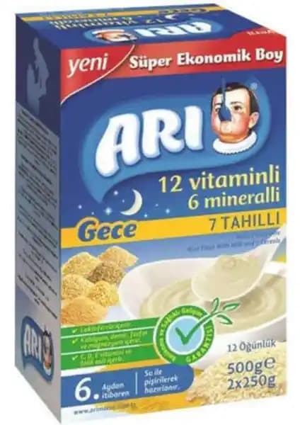 Arı Mama Gece 12 Vitaminli 6 Mineralli Sütlü 7 Tahıllı Pirinç Unu İncelemesi ve Kullanım Rehberi