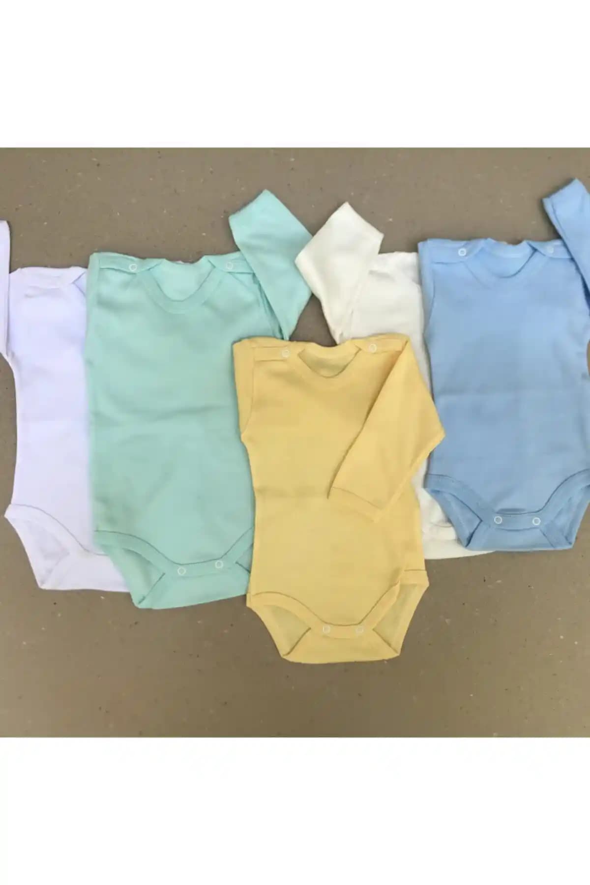 Bebedino Erkek Bebek Beyaz Uzun Kollu Çıtçıtlı Body 5'li Set Ürün İncelemesi ve Özellikleri