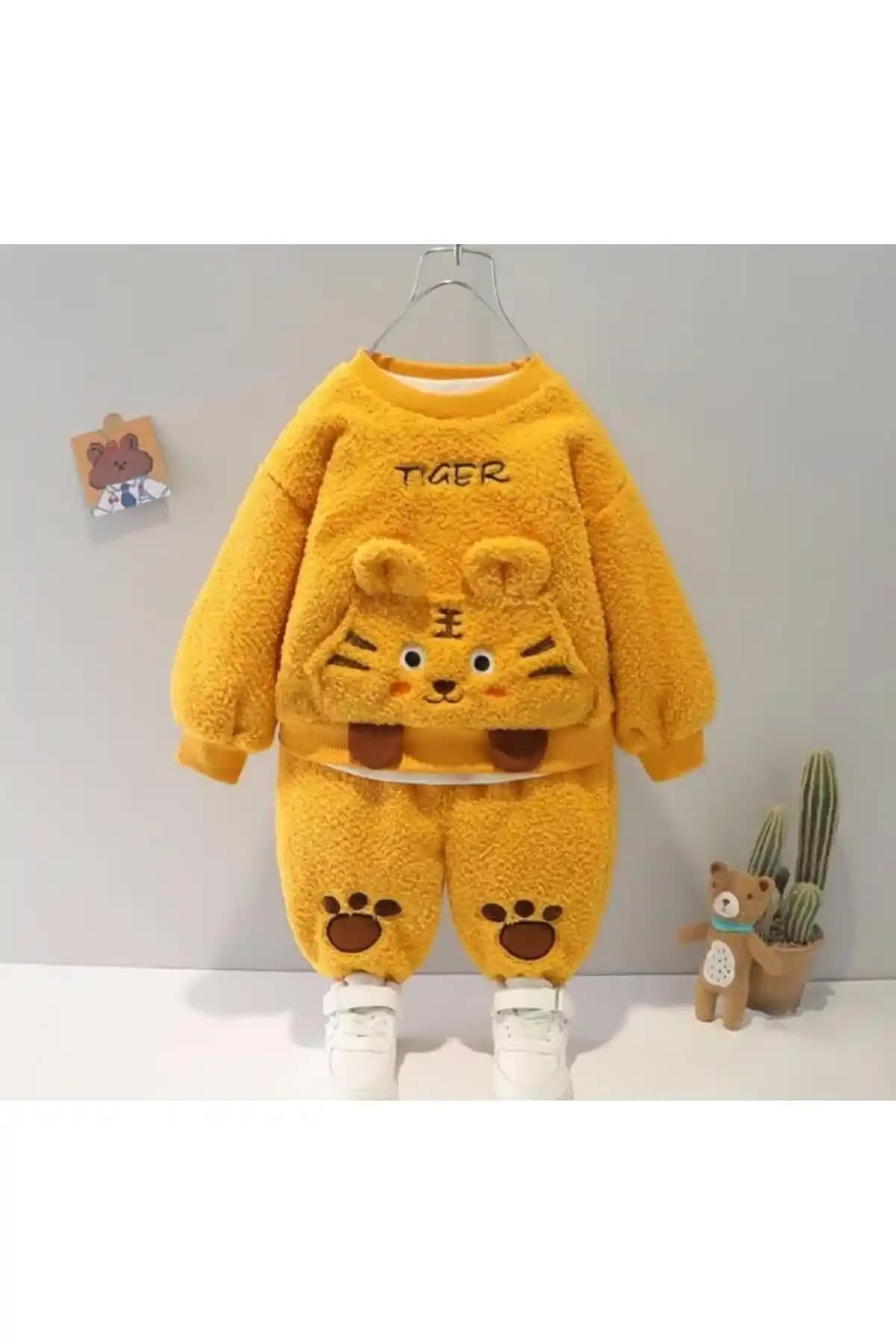 Bubito Kışlık Peluş Bebek Takımı Konfor ve Şıklık Sunan Uzun Ömürlü Tasarım
