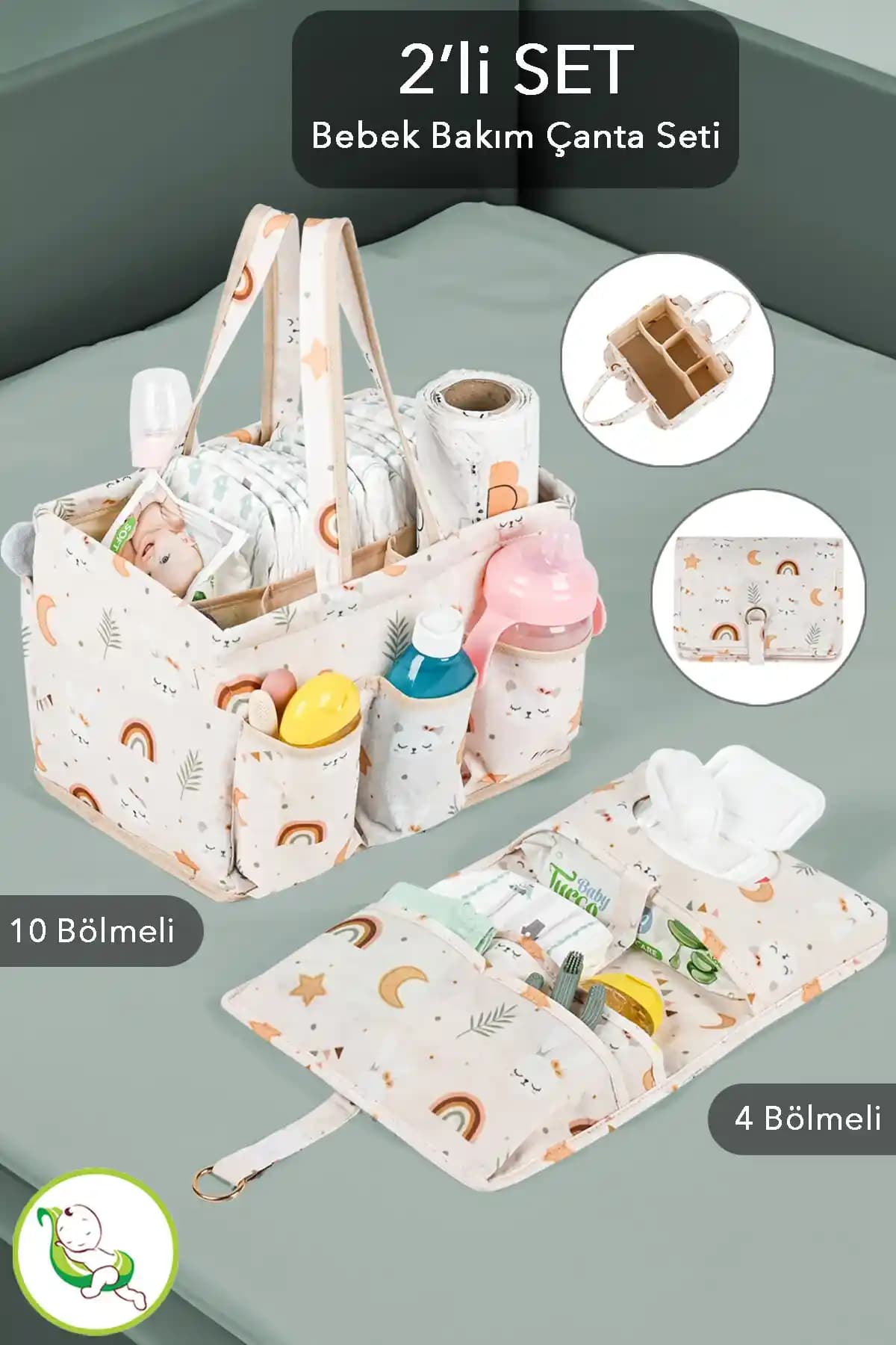 Çoklu Bölmeli Bebek Bakım Çantaları ile Ebeveynlerin Günlük Kolaylığı