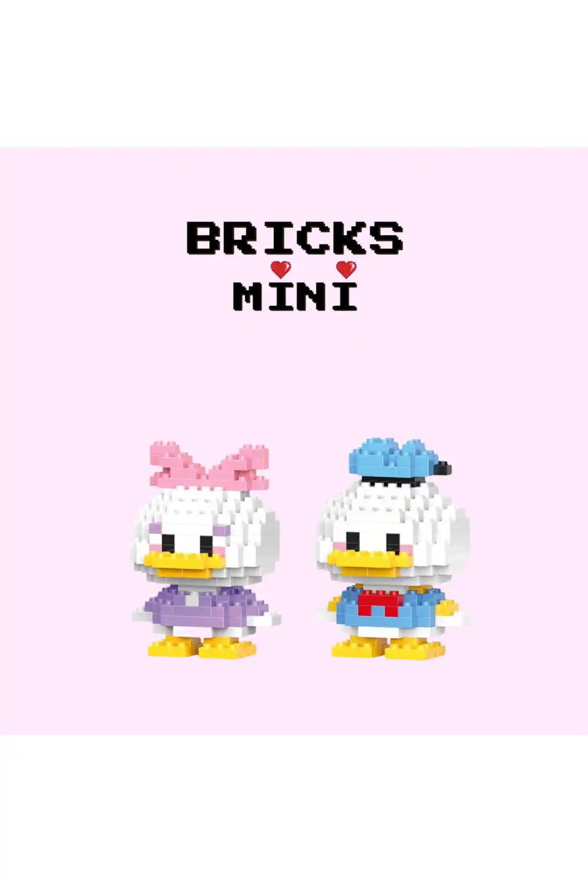 Disney Lego Donald ve Daisy Duck İkili Seti Çocuklar İçin Eğlenceli ve Öğretici Oyun Deneyimi