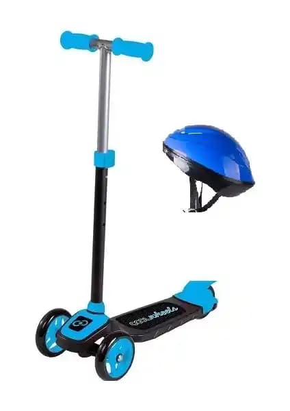 Furkan Toys Cool Wheels 3 Tekerlekli Twist Mavi Scooter ve Güvenlik Kaskı İncelemesi