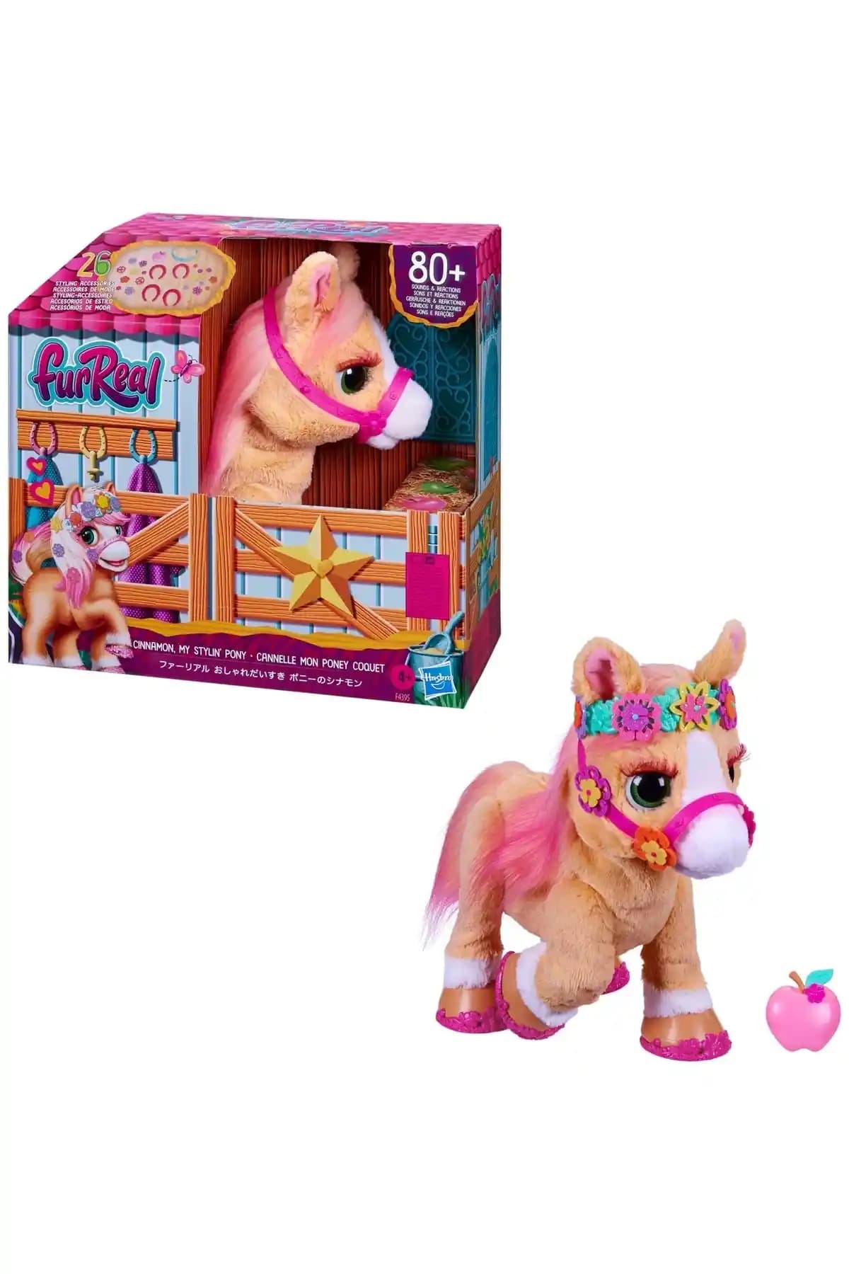 Hasbro Fur Real Süslü Midillim Tarçın: Çocuklar İçin Eğlenceli ve Geliştirici Oyuncak