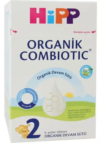 Hipp 2 Organik Combiotic Devam Sütü: Bebekler İçin Güvenilir ve Doğal Beslenme Seçeneği