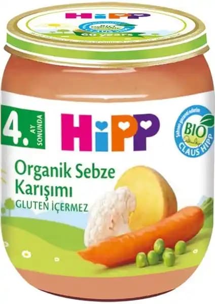 Hipp Organik Sebze Karışımı Bebekler İçin Sağlıklı ve Güvenilir Ek Gıda Seçeneği