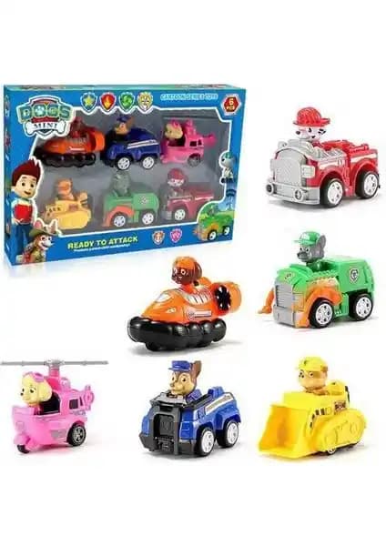 Kids Paw Patrol Pençe Devriyesi Figür Oyuncak Seti: Dayanıklı ve Eğlenceli Çocuk Oyuncakları