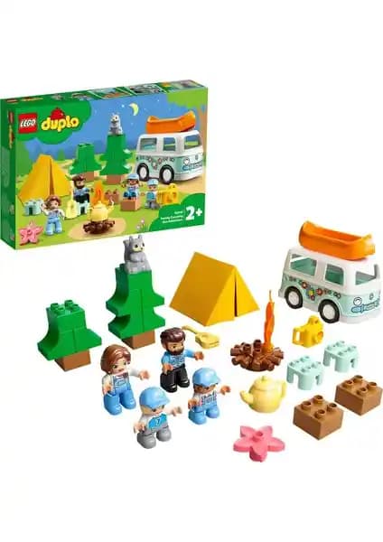 LEGO Duplo Kasabası Ailece Karavan Macerası 10946 Çocuklar İçin Eğlenceli ve Eğitici Oyun Seti