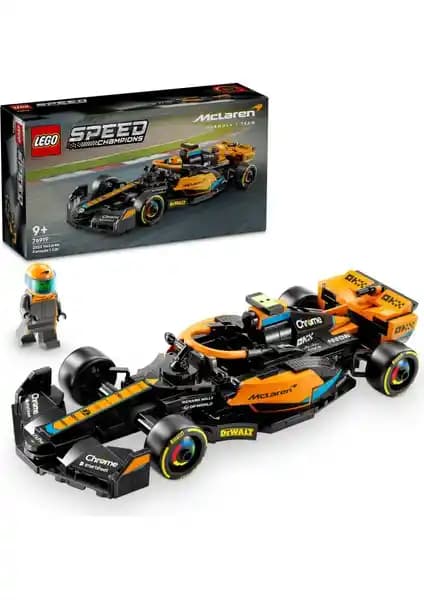 LEGO Speed Champions 2023 McLaren Formula 1 Yarış Arabası Modeli Detaylı ve Koleksiyonluk Tasarım