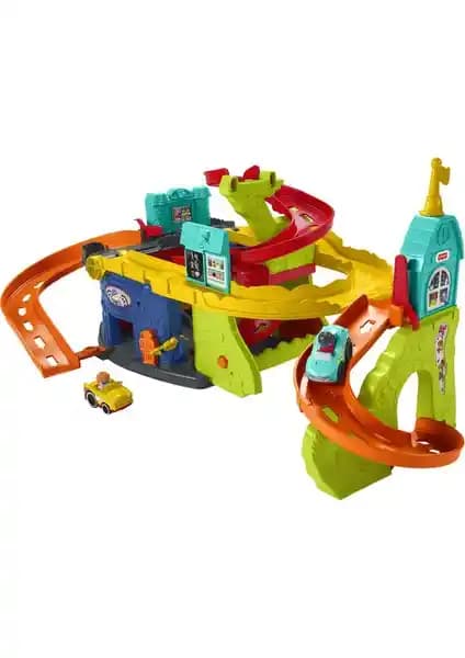 Little People Wheelies Şehri Araçları Oyun Seti ile Çocukların Yaratıcı ve Aktif Oyun Deneyimi