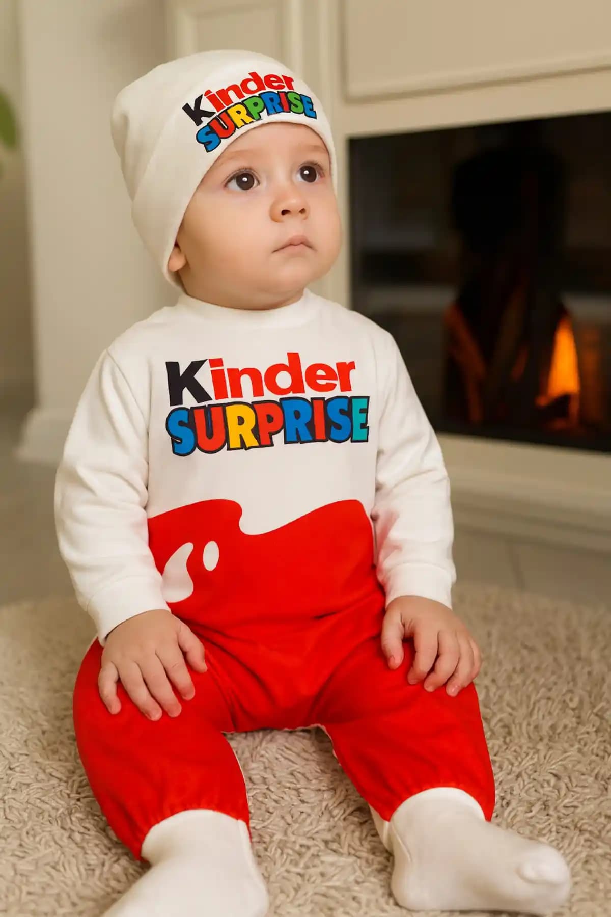 Mai Perla Kinder Sürpriz Tulum ve Bere Takımı Bebekler İçin Konfor ve Şıklık Sunan Güvenli Giyim Seçeneği