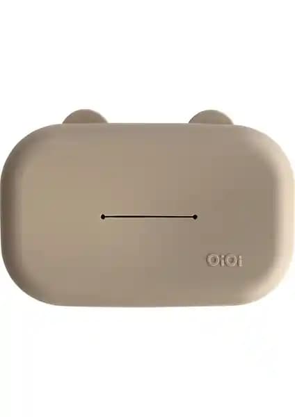 OiOi Bubble Beige Mendil Kılıfı Sağlıklı ve Estetik Tasarımıyla Günlük Kullanım İçin Uygun
