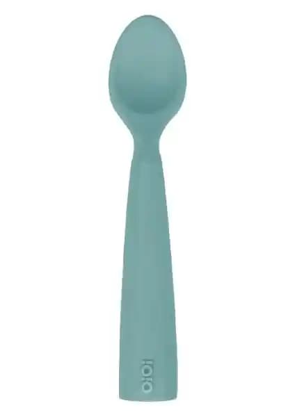 OiOi Silikon Mama Kaşığı Nam Nam 6+ Ay Güvenli ve Ergonomik Bebek Beslenme Aracı
