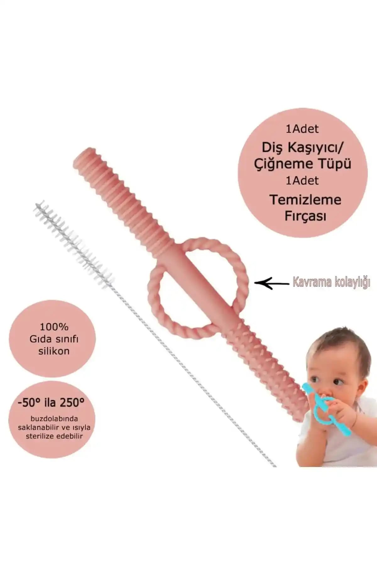 Rahat Tasarımlı Bebek Diş Kaşıyıcıları Güvenlik ve Konfor Sağlar