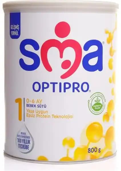 SMA OptiPro Probiyotik 1 Bebek Sütü: 0-6 Aylık Bebekler İçin Güvenilir Beslenme Seçeneği
