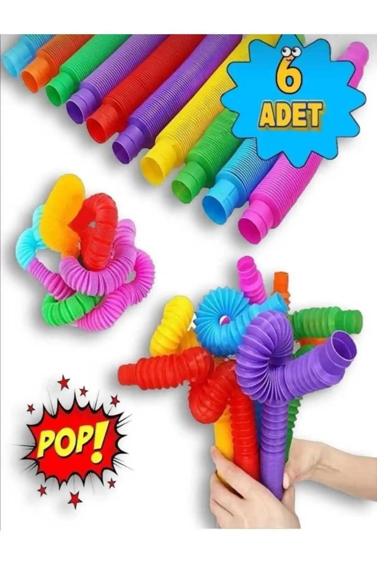 Ümit Toys Pop Tubee: Renkli ve Esnek Duyusal Oyuncaklar ile Çocuk ve Yetişkinler İçin Çok Yönlü Kullanım