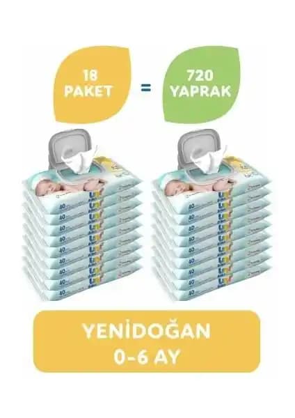 Uni Baby Yenidoğan Islak Mendil: Doğal ve Güvenilir Bebek Temizlik Çözümü