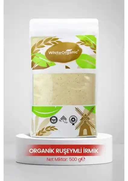 White Organic Organik Ruşeymli İrmik 500 Gr Ekonomik Paket ile Sağlıklı Beslenme